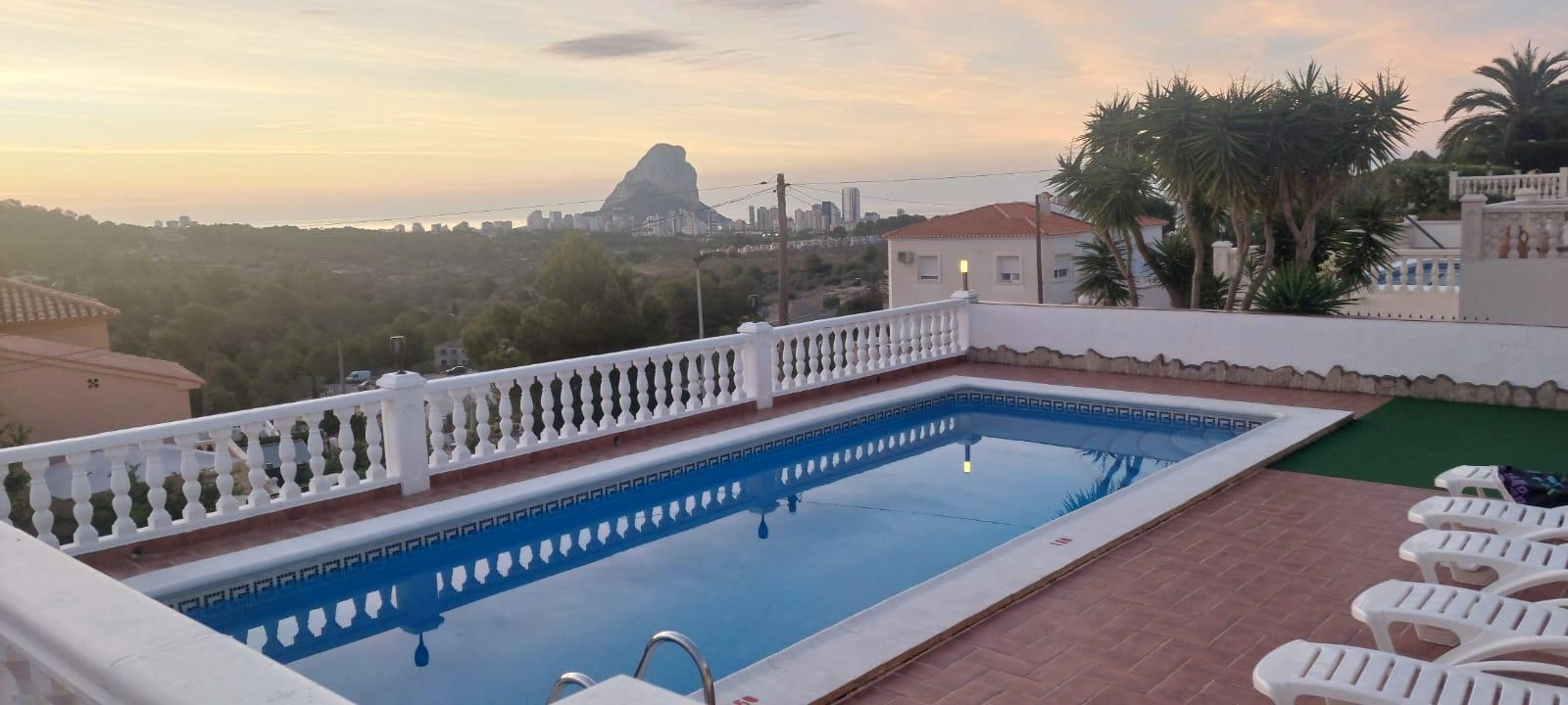 Villa with sea views for sale in Calpe