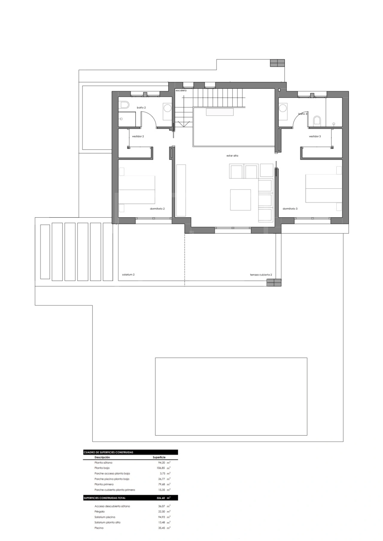3 bedroom 3 bathroom villa for sale in Javea