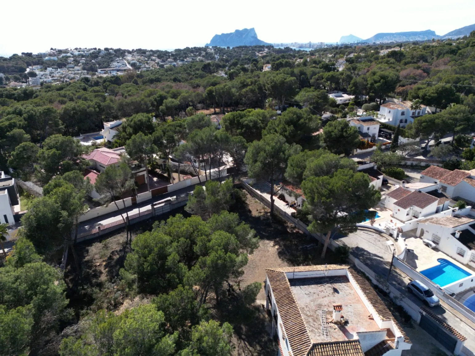 Plots for sale in Moraira