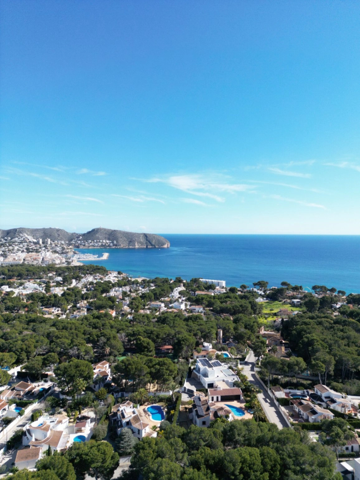 Plots for sale in Moraira