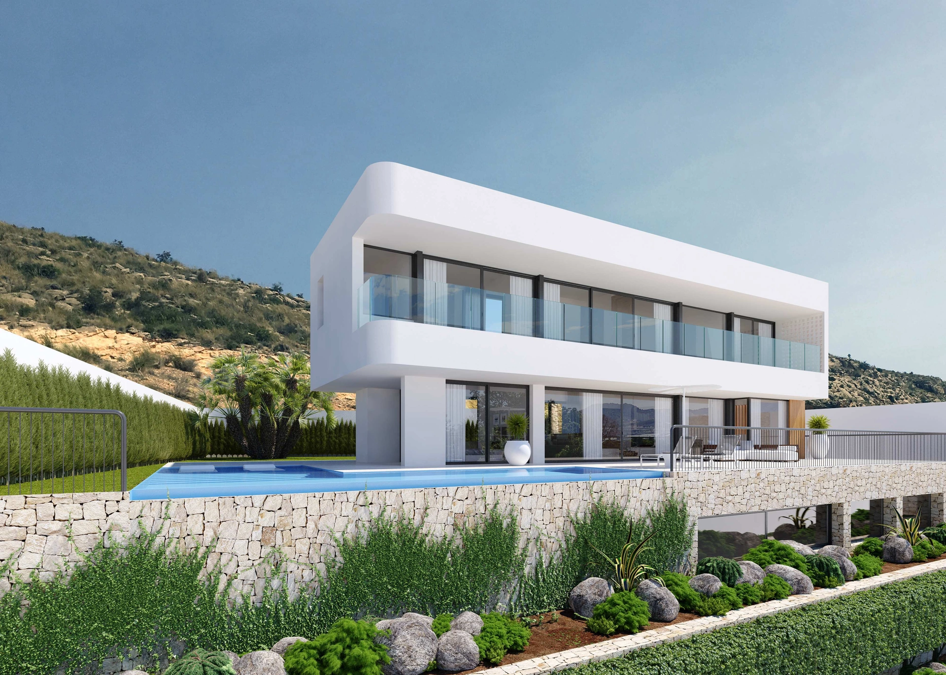 Villa met 5 slaapkamers en 6 badkamers in Finestrat, Benidorm