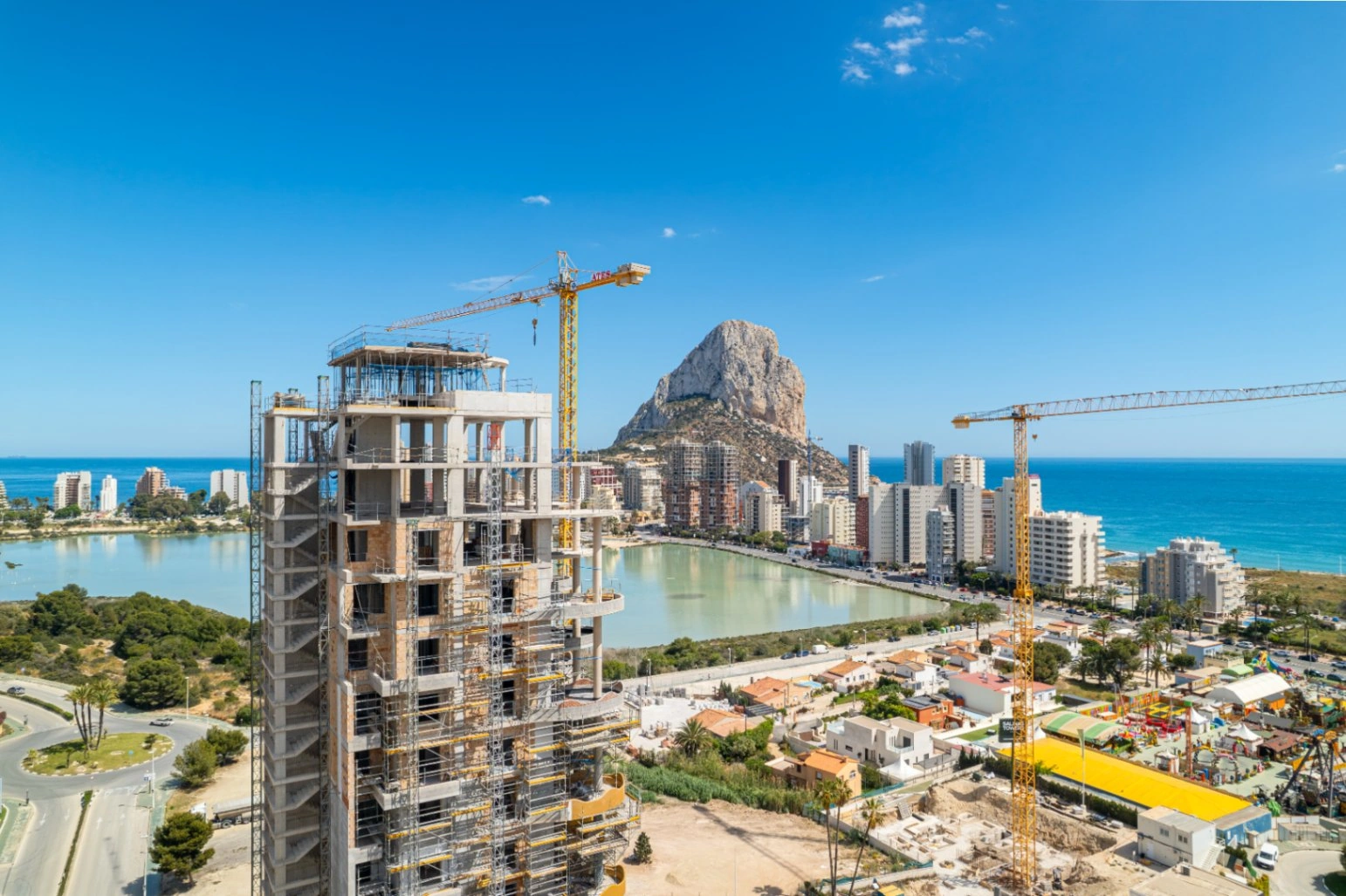 A New-Build Modern Apartment in Calpe with Sea  Mountain Views