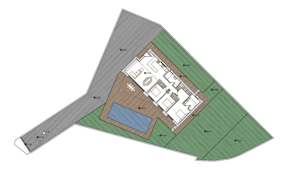 Mediterrane Villa Te Koop in Calpe 3 Slaapkamers, Privézwembad 500m van de Zee