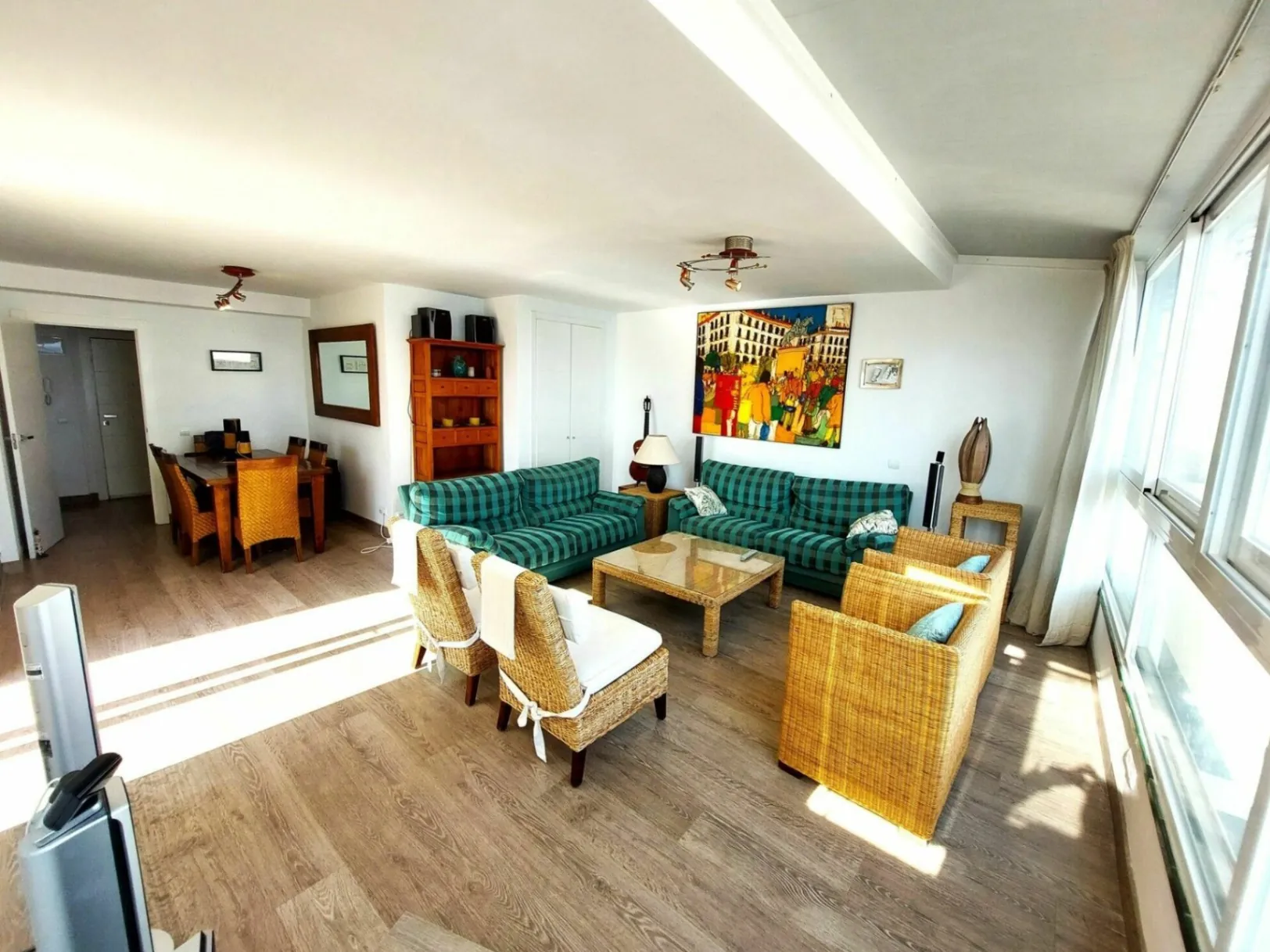 Duplex penthouse met een ruim terras