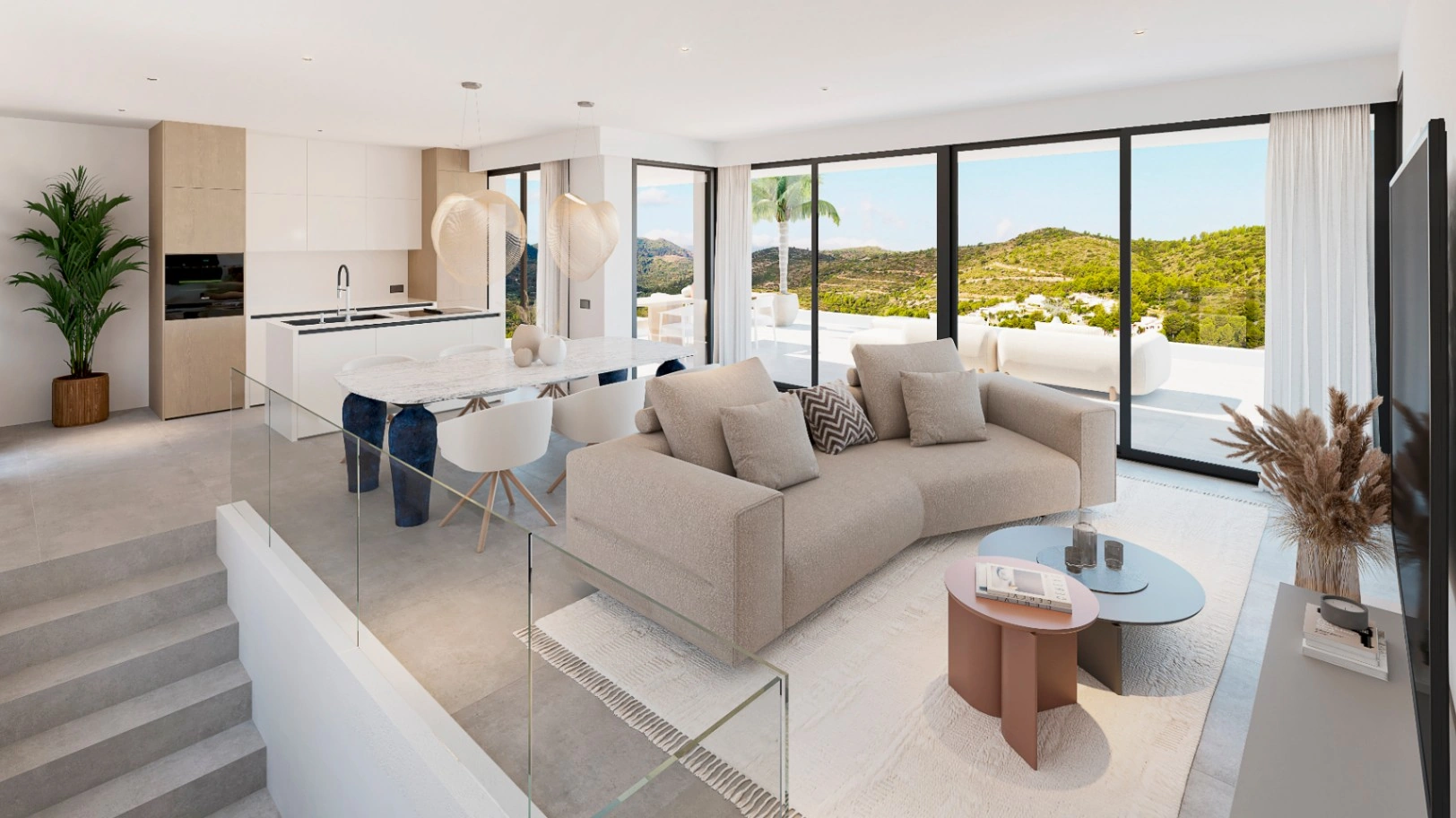 Villa Ocaive – Moderne Einzelvilla mit Panoramablick in Monte Solana, Pedreguer