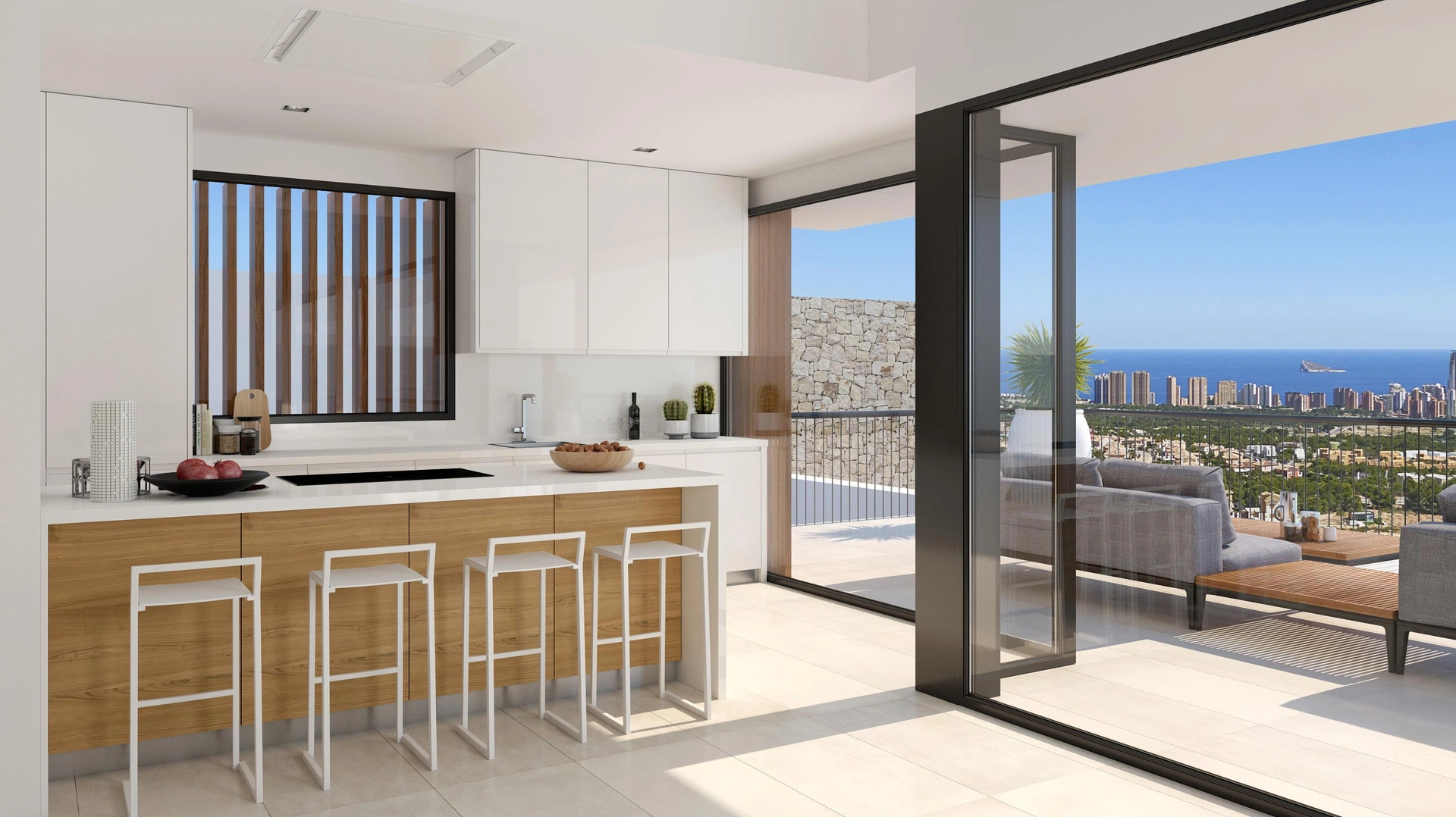 Villa met 5 slaapkamers en 6 badkamers in Finestrat, Benidorm