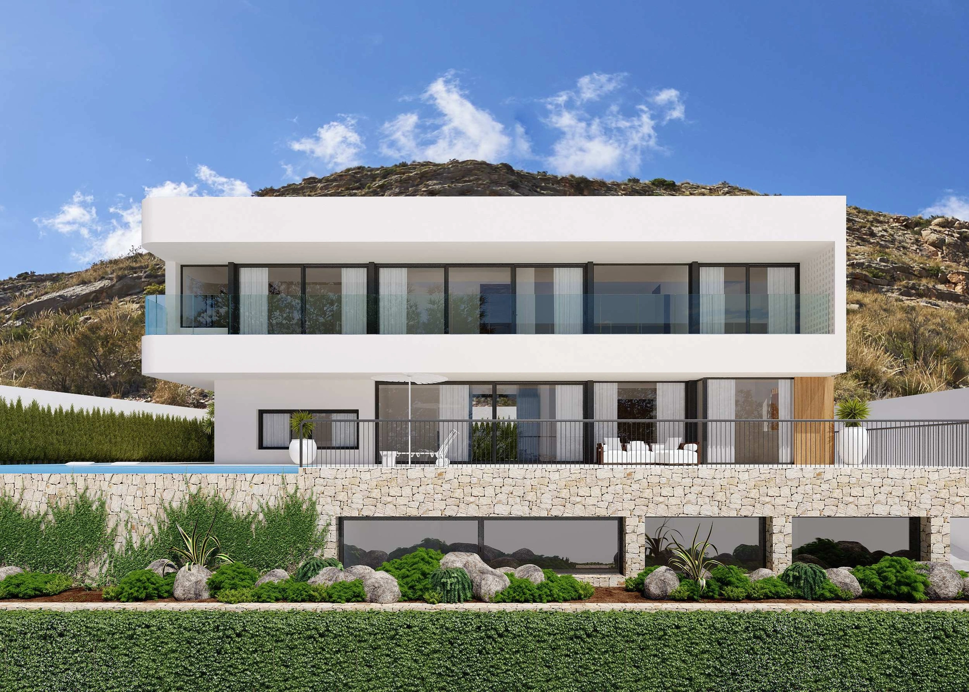 Villa met 5 slaapkamers en 6 badkamers in Finestrat, Benidorm