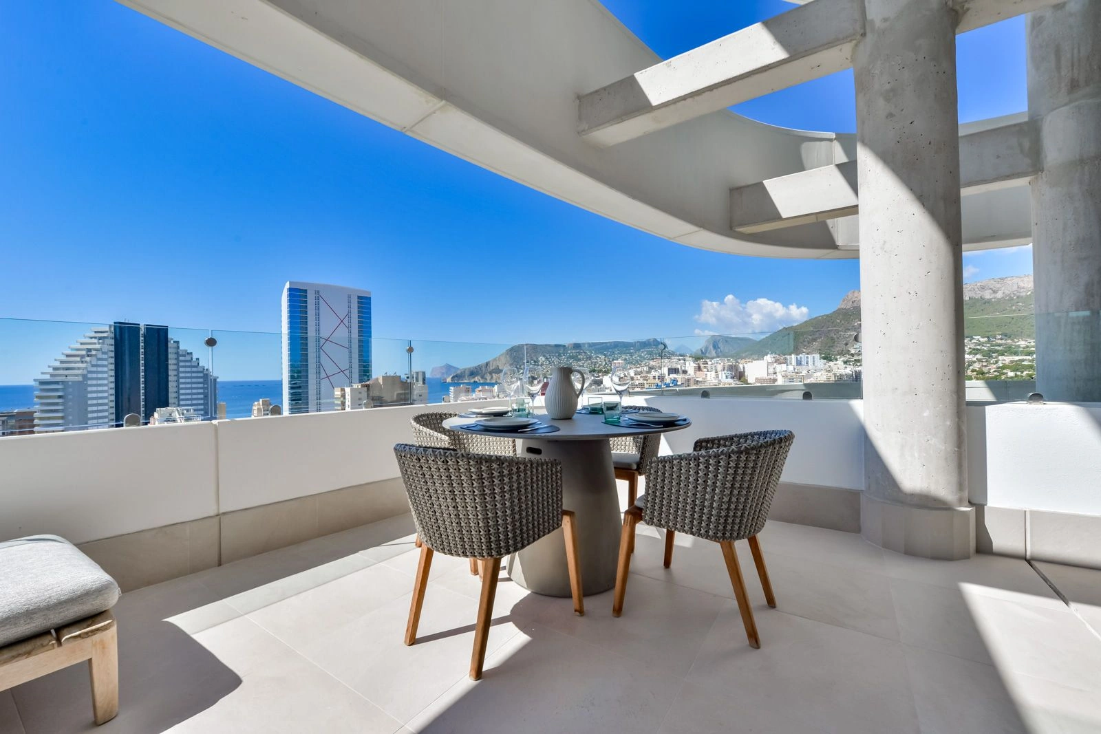 APPARTEMENT MET ZEEZICHT IN CALPE