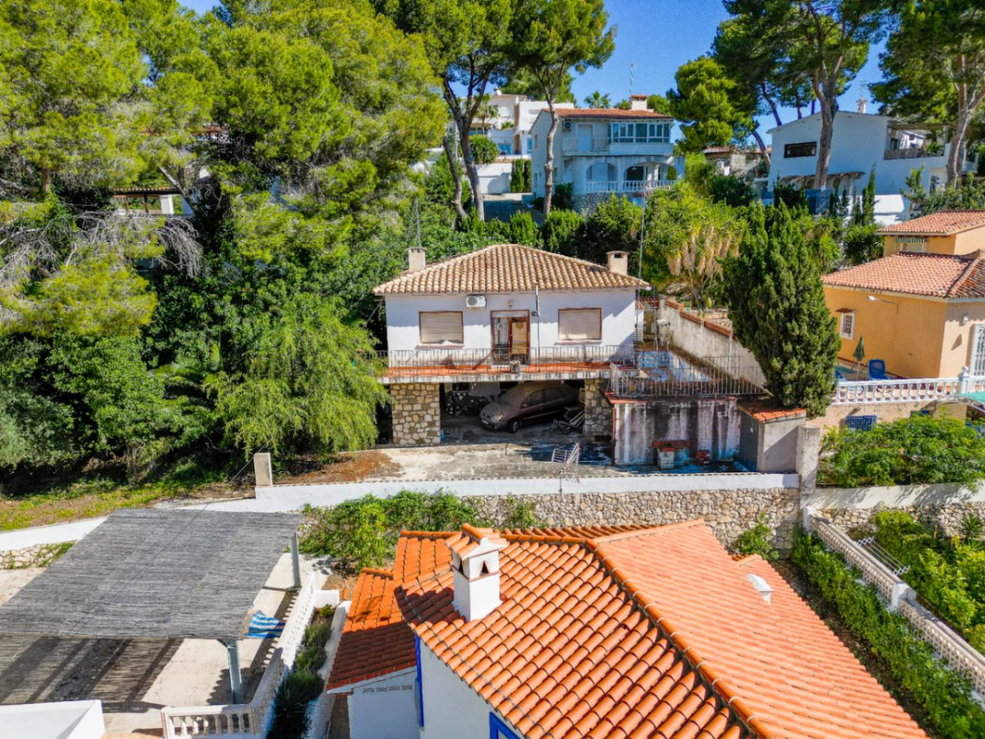 Villa in El Portet Moraira for reform