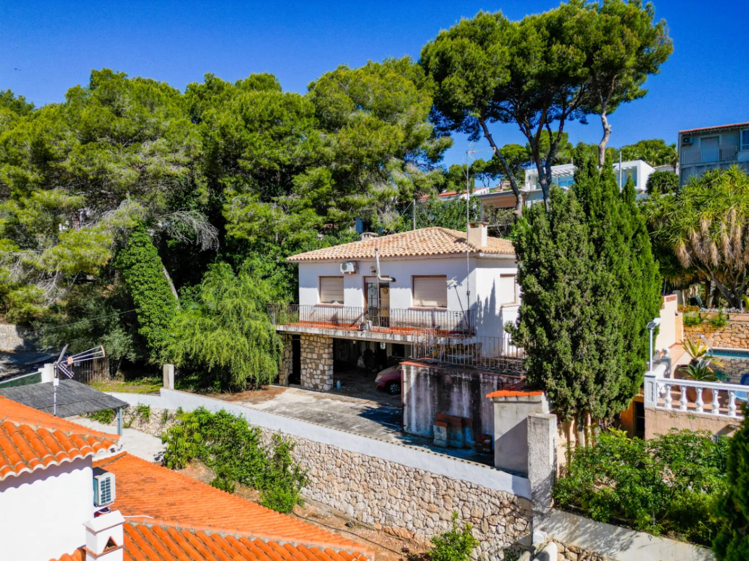 Villa in El Portet Moraira for reform