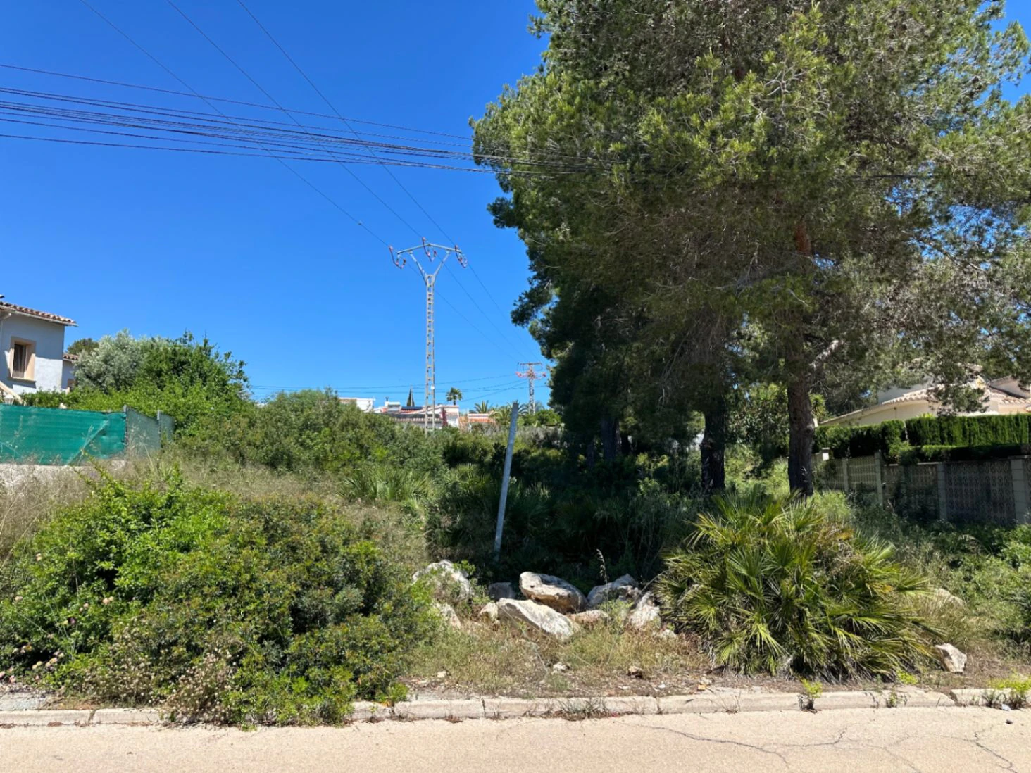 Urban plot in Granadella (Javea)