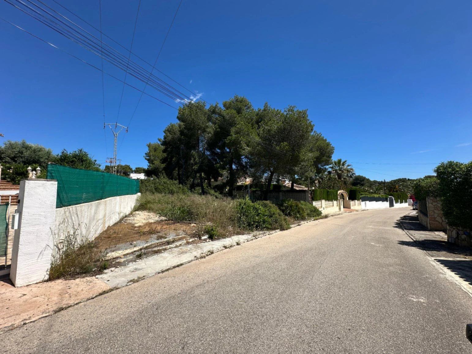 Urban plot in Granadella (Javea)