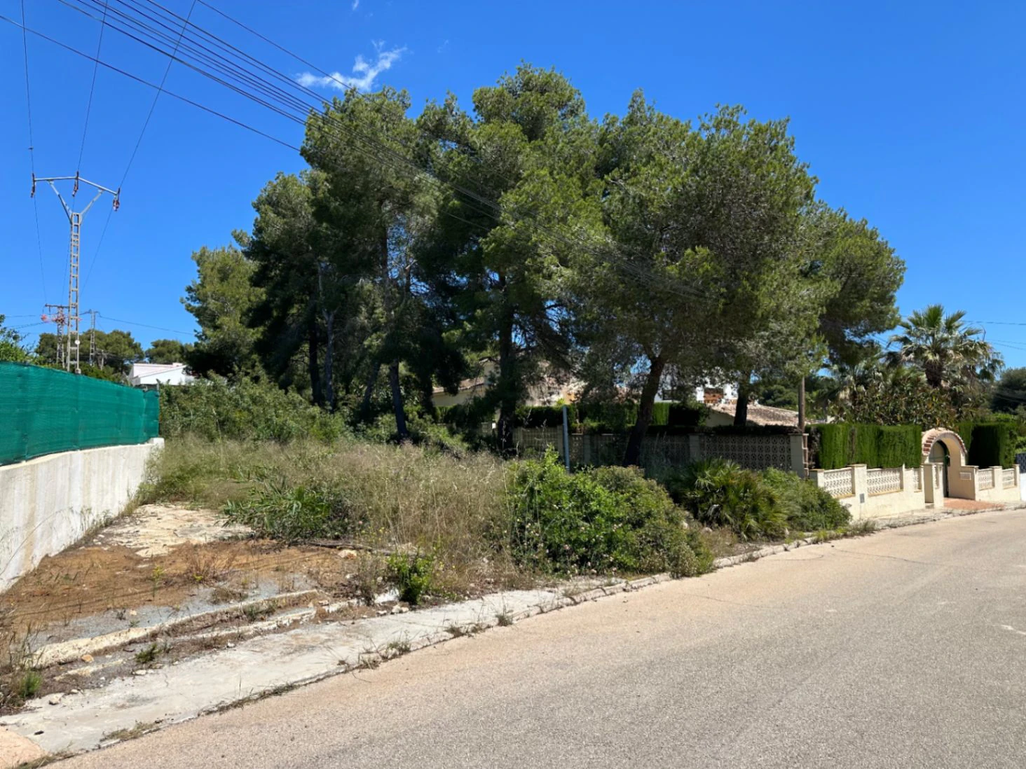 Urban plot in Granadella (Javea)