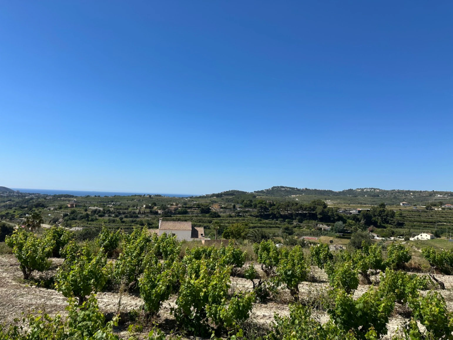 Exclusief Rustiek Perceel met Panoramisch Zeezicht in Teulada-Moraira