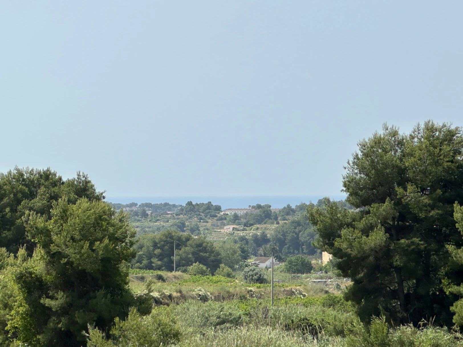 Rustic Land with Slight Sea Views for Sale in Teulada-Moraira