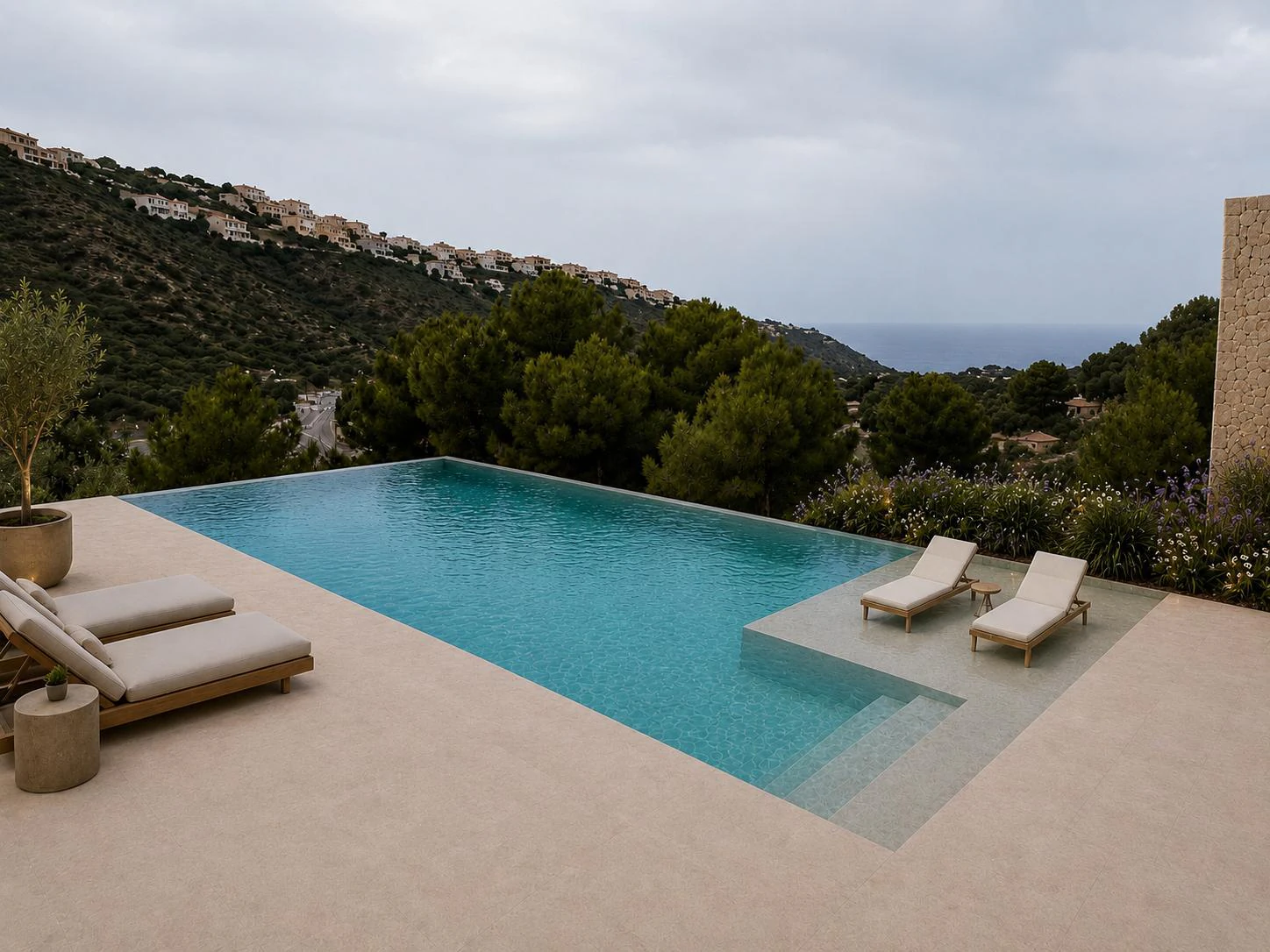 Sea View Villa for Sale Near Moraira | 4 Bedrooms | Private Pool | Elevator | Costa Blanca
