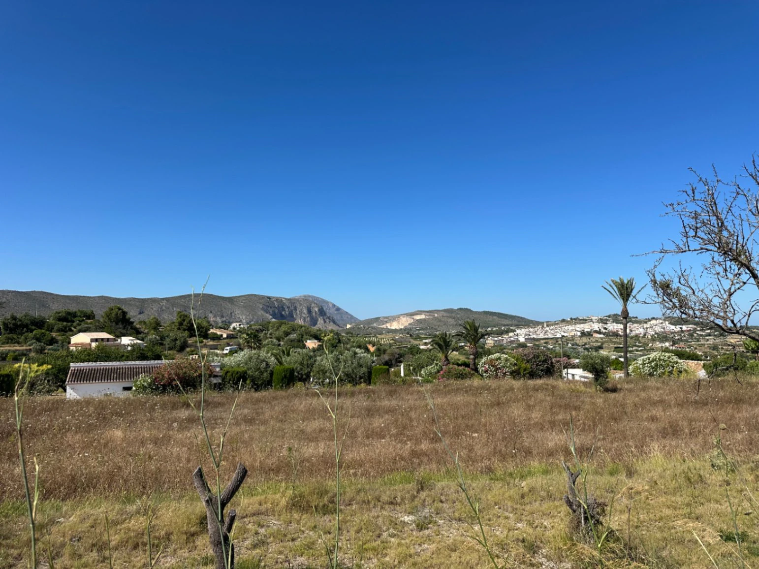 Exclusive Rustic Building Plot with 360º Panoramic Views for Sale in Teulada | 10,300 m² | Sea & Mountain Views
