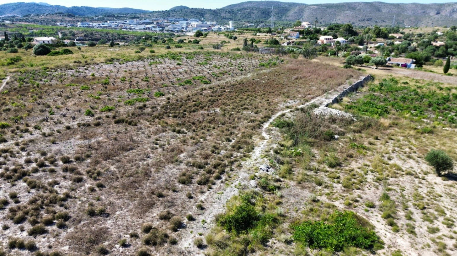 Exclusive Rustic Building Plot with 360º Panoramic Views for Sale in Teulada | 10,300 m² | Sea & Mountain Views
