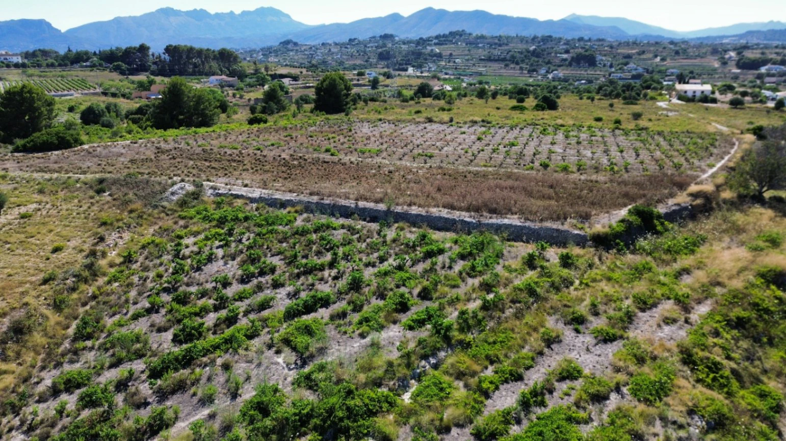 Exclusive Rustic Building Plot with 360º Panoramic Views for Sale in Teulada | 10,300 m² | Sea & Mountain Views