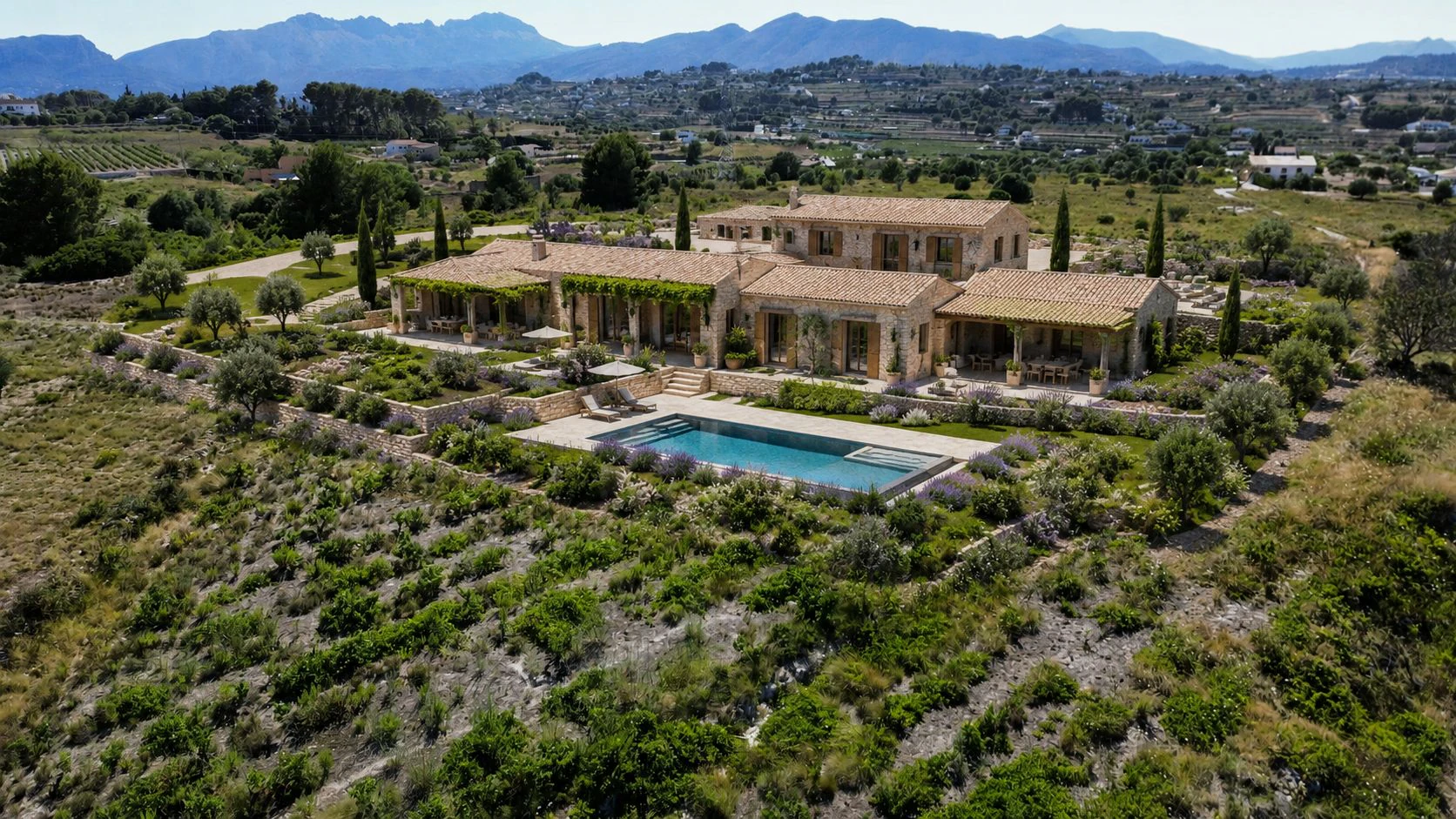 Exclusive Rustic Building Plot with 360º Panoramic Views for Sale in Teulada | 10,300 m² | Sea &amp; Mountain Views