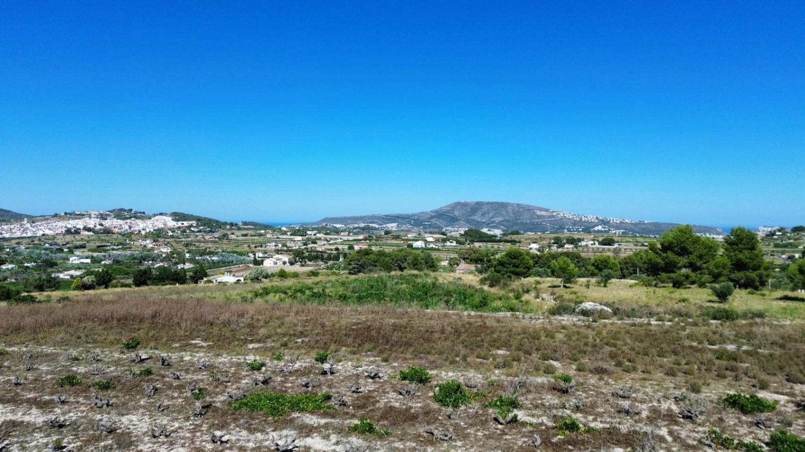 Exclusive Rustic Building Plot with 360º Panoramic Views for Sale in Teulada | 10,300 m² | Sea &amp; Mountain Views