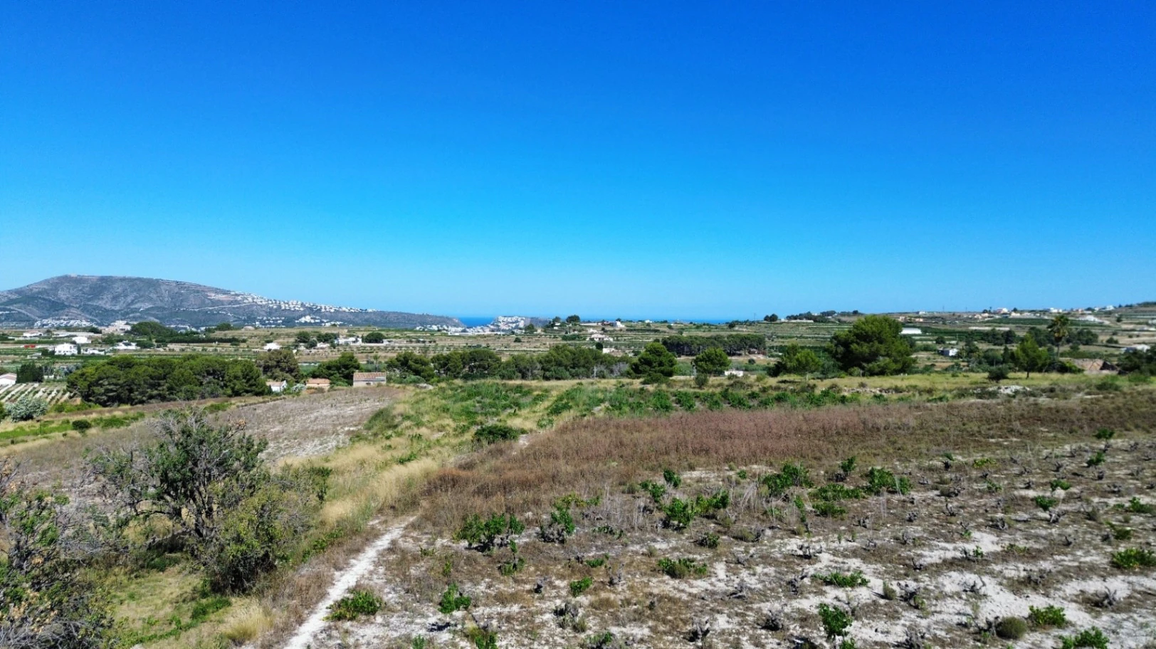 Exclusive Rustic Building Plot with 360º Panoramic Views for Sale in Teulada | 10,300 m² | Sea &amp; Mountain Views