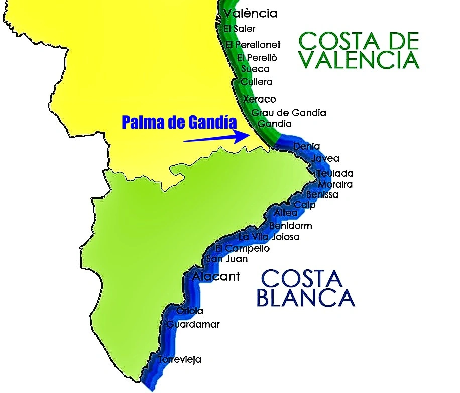 Piso en venta de 3 habitaciones en Palma de Gandía, Valencia