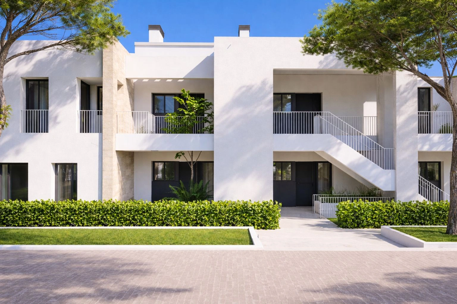 Residencial exclusivo de 10 viviendas con jardín o ático en Pego desde 205.680 €