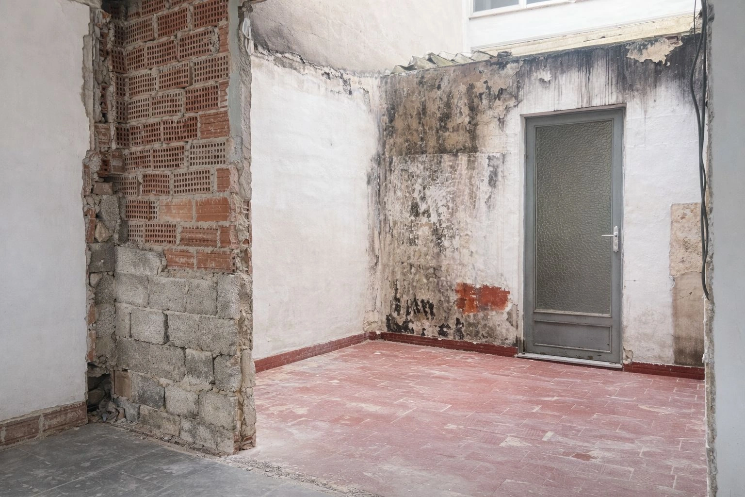 Piso para inversores. Proyecto en blanco.