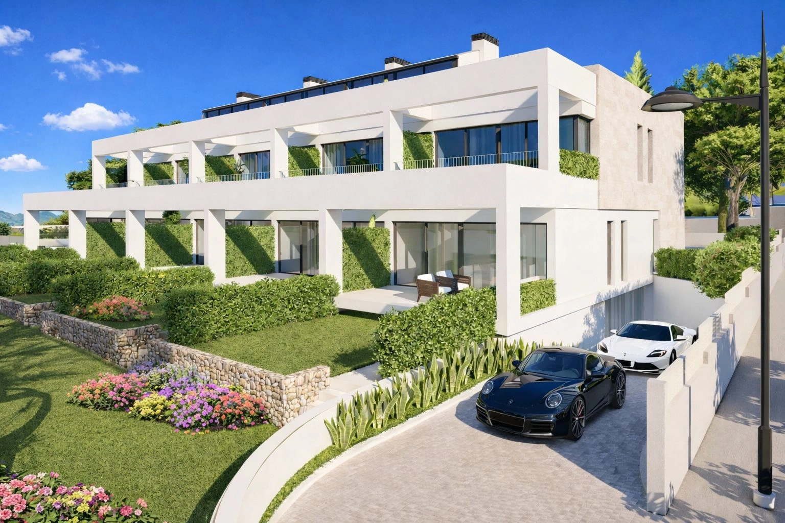 Residencial exclusivo de 10 viviendas con jardín o ático en Pego desde 205.680 €