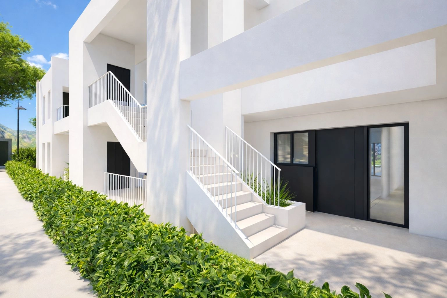 Residencial exclusivo de 10 viviendas con jardín o ático en Pego desde 205.680 €