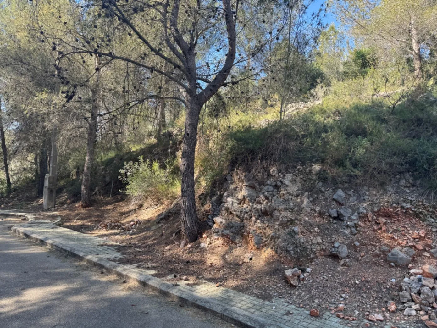 Parcelas urbanas consolidadas en venta Urbanización Tossal Gros en la Font d'En Carros (Costa Blanca)