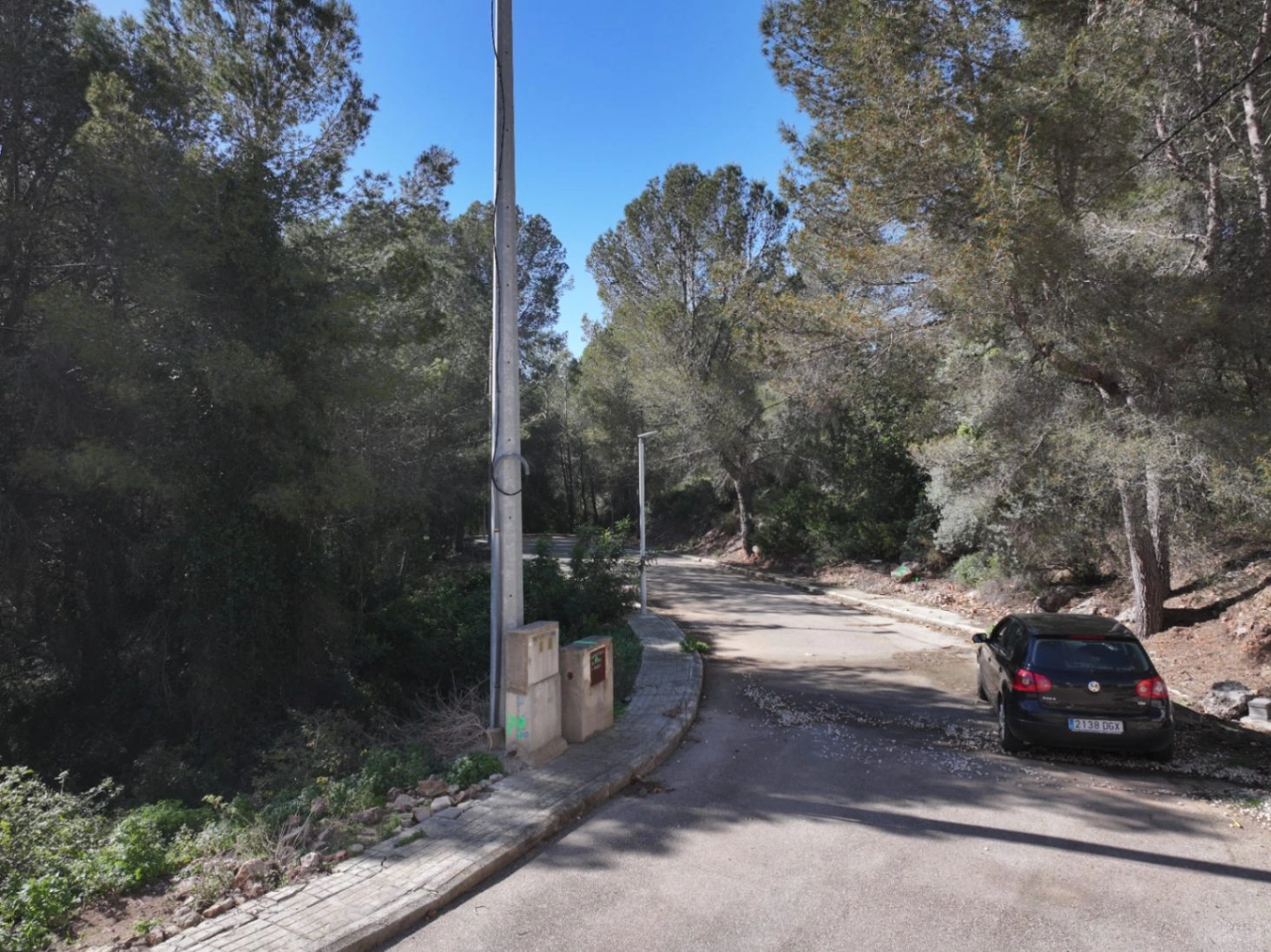 Parcelas urbanas consolidadas en venta Urbanización Tossal Gros en la Font d'En Carros (Costa Blanca)