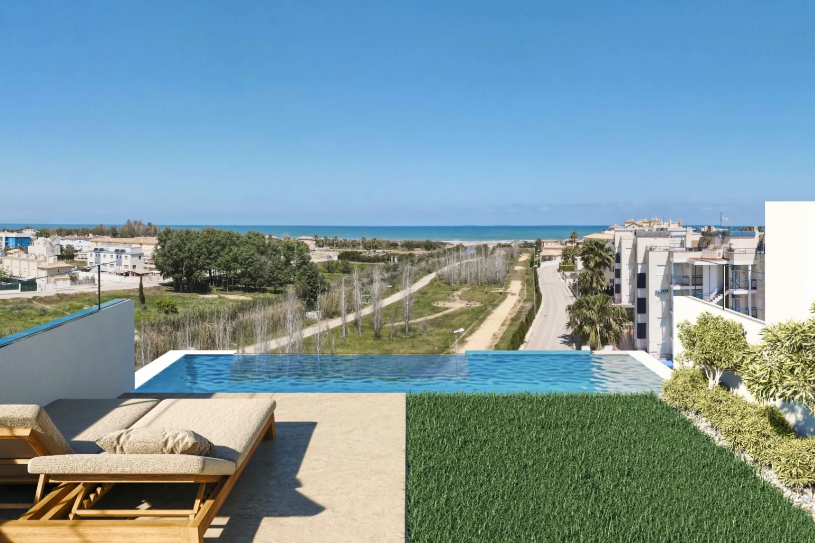A24 - Apartamentos de nueva construcción en Playa de Oliva