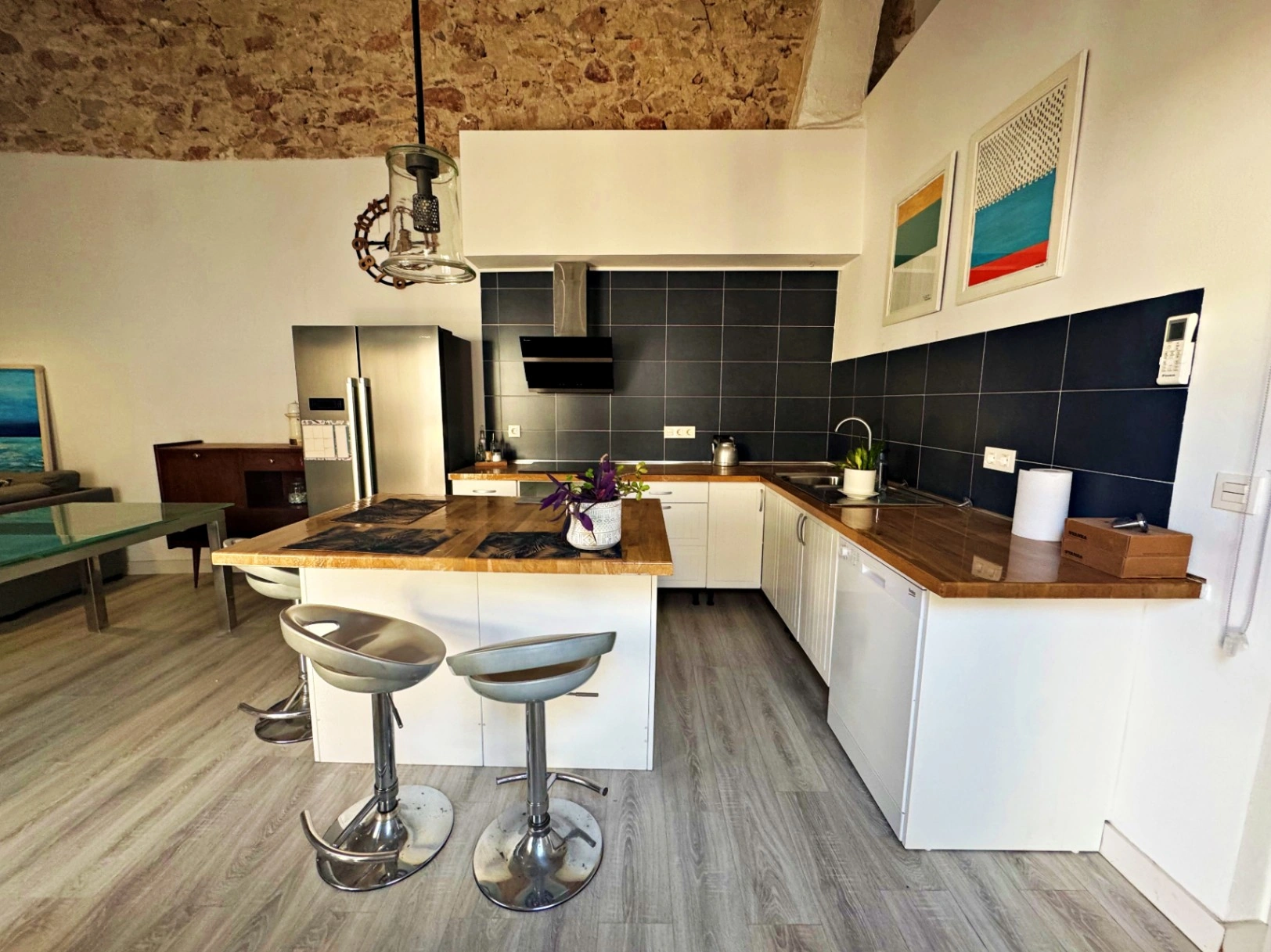Casa de pueblo reformada en el centro de Denia, con garaje
