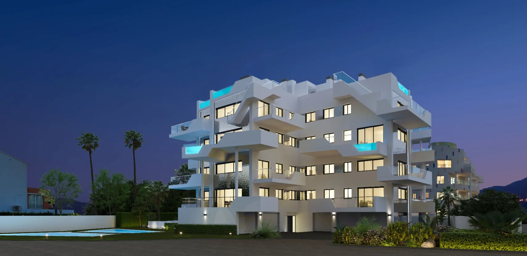 Apartamentos de nueva construcción en Playa de Oliva