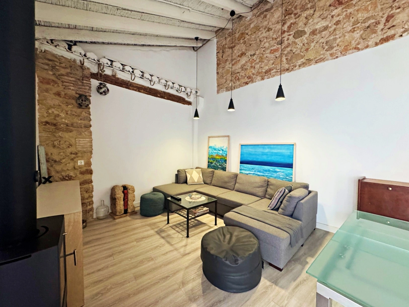 Casa de pueblo reformada en el centro de Denia, con garaje