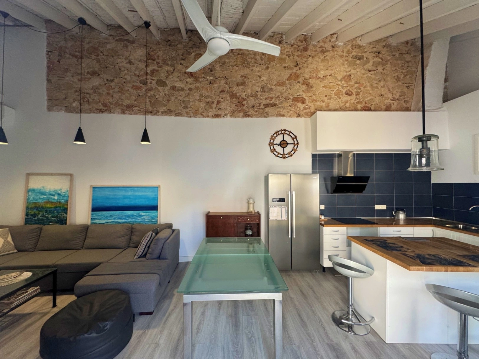 Casa de pueblo reformada en el centro de Denia, con garaje