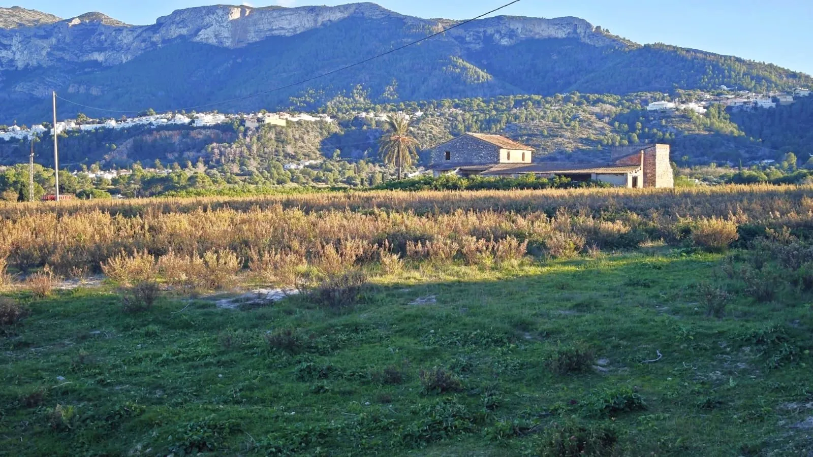PARCELA con CASA RUSTICA para REFORMAR de 493m2 - DENIA - LA XARA