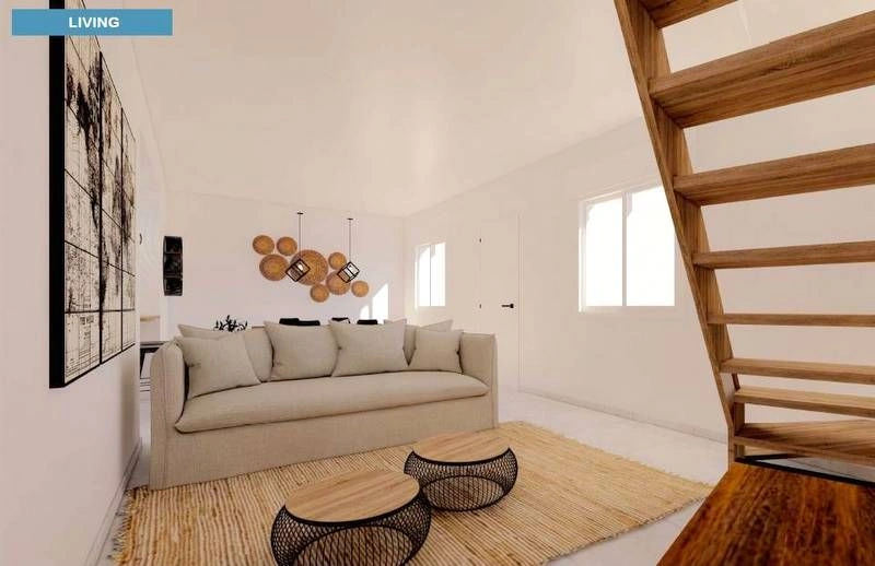 CASA DE PUEBLO POR REFORMAR CON DISEÑO IBICENCO A REALIZAR