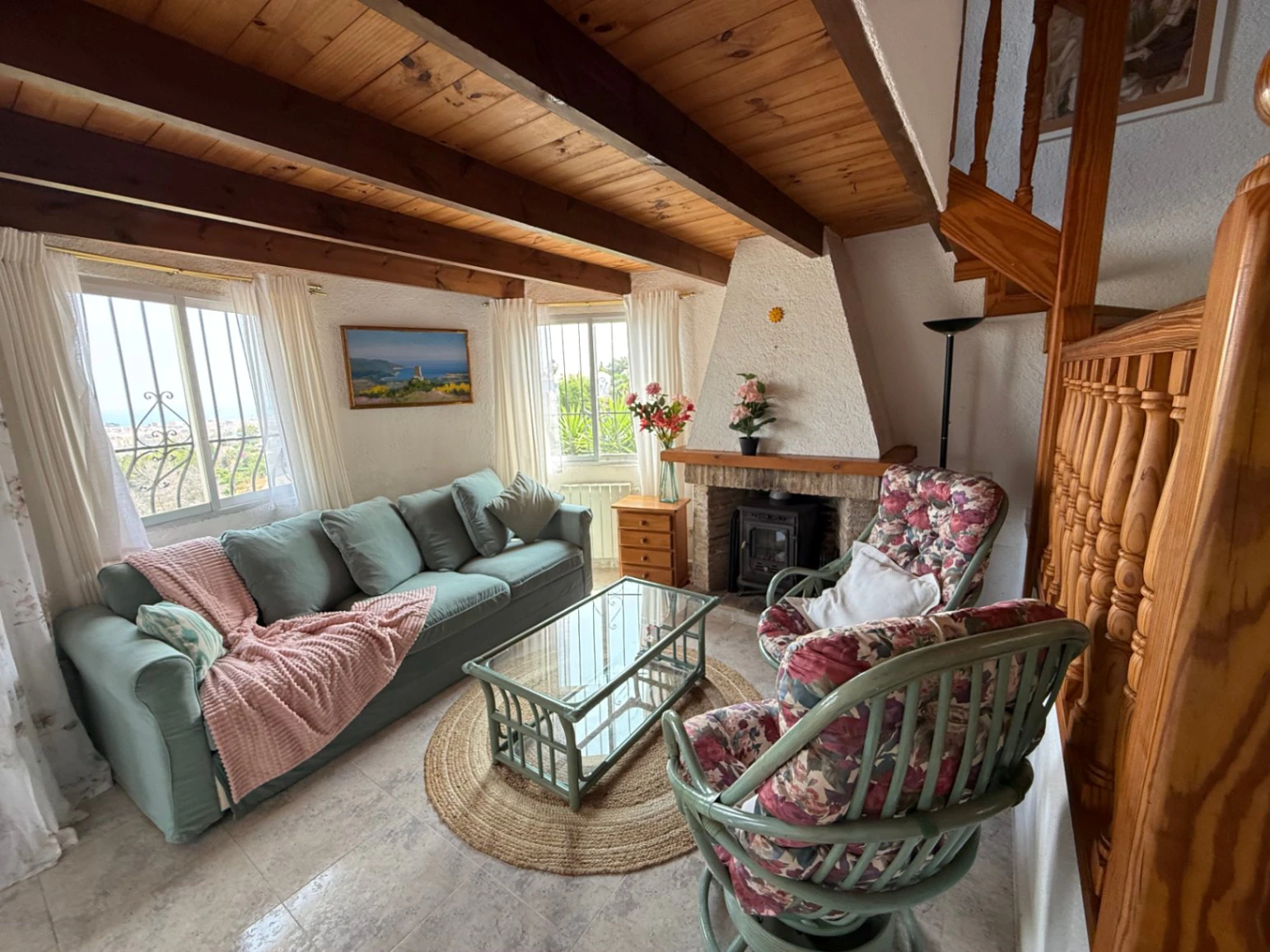 Encantadora villa en la zona del Montgó con vistas panorámicas al mar, al castillo y a la ciudad de Dénia