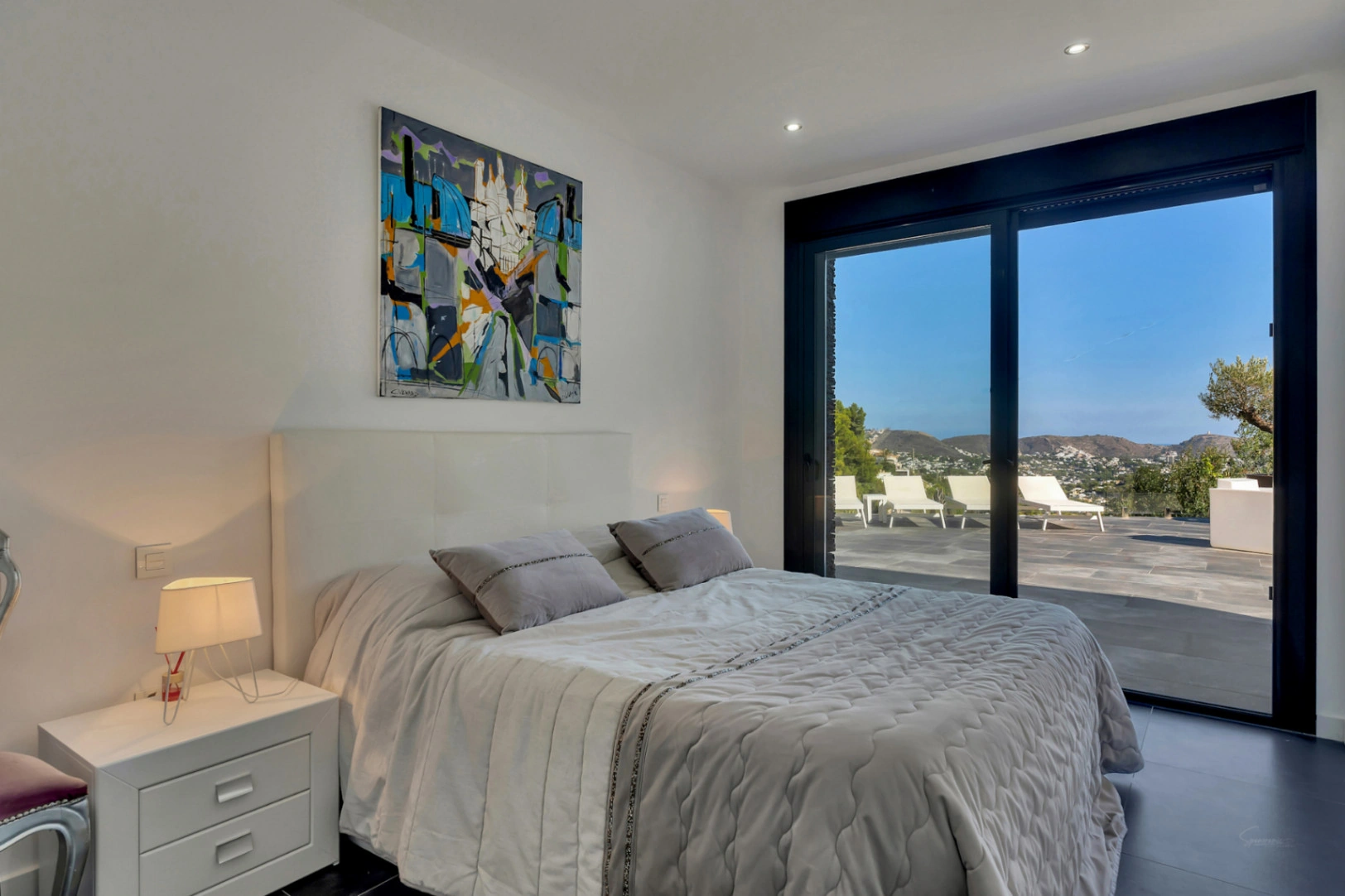 Indrukwekkende villa met panoramisch uitzicht op zee nabij Moraira