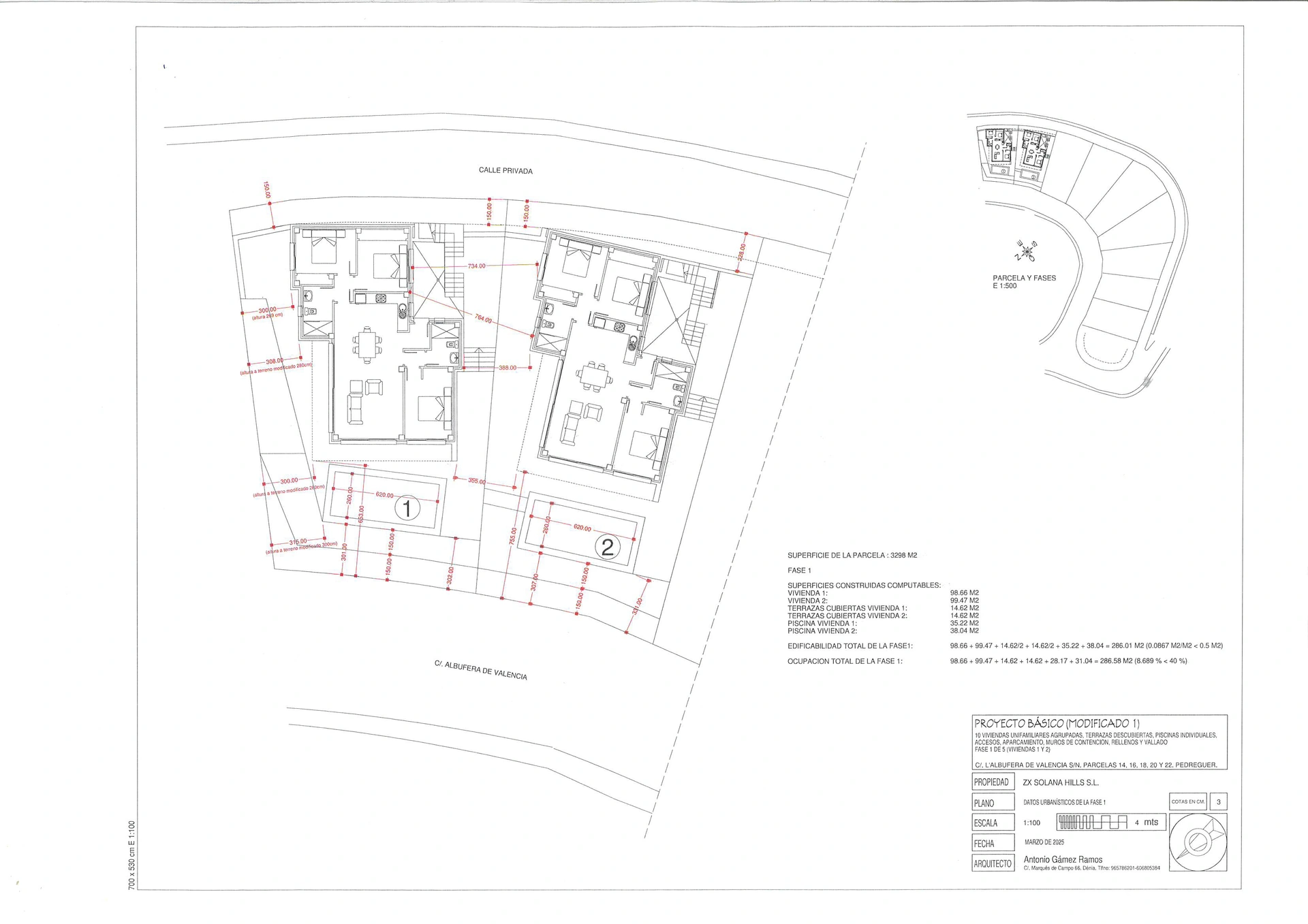 Villa en venta en Pedreguer