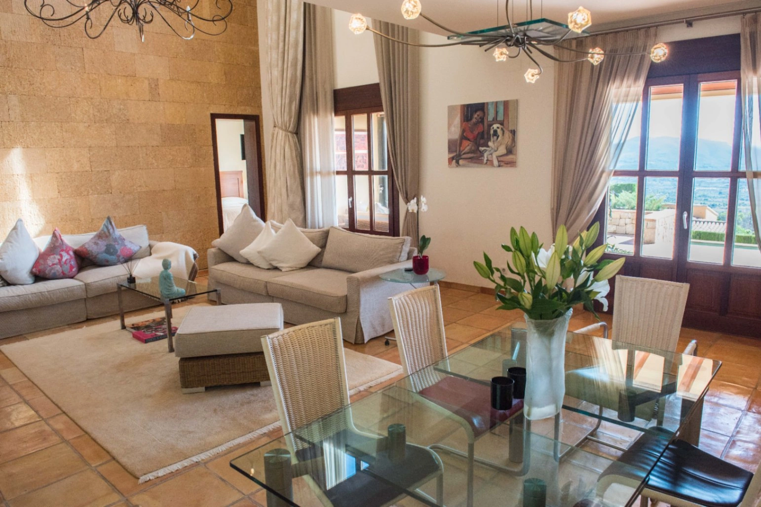 Luxury villa with panoramic views for sale in Montgó Jávea.