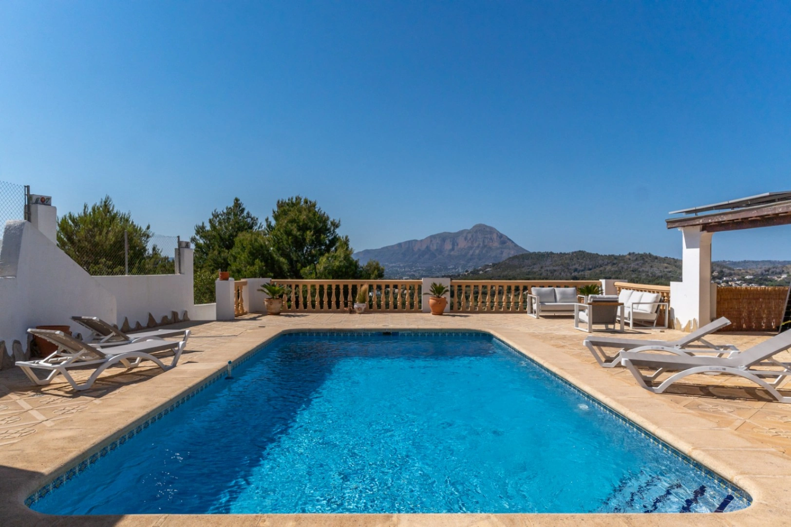 Villa con impresionantes vistas panorámicas, en Jávea