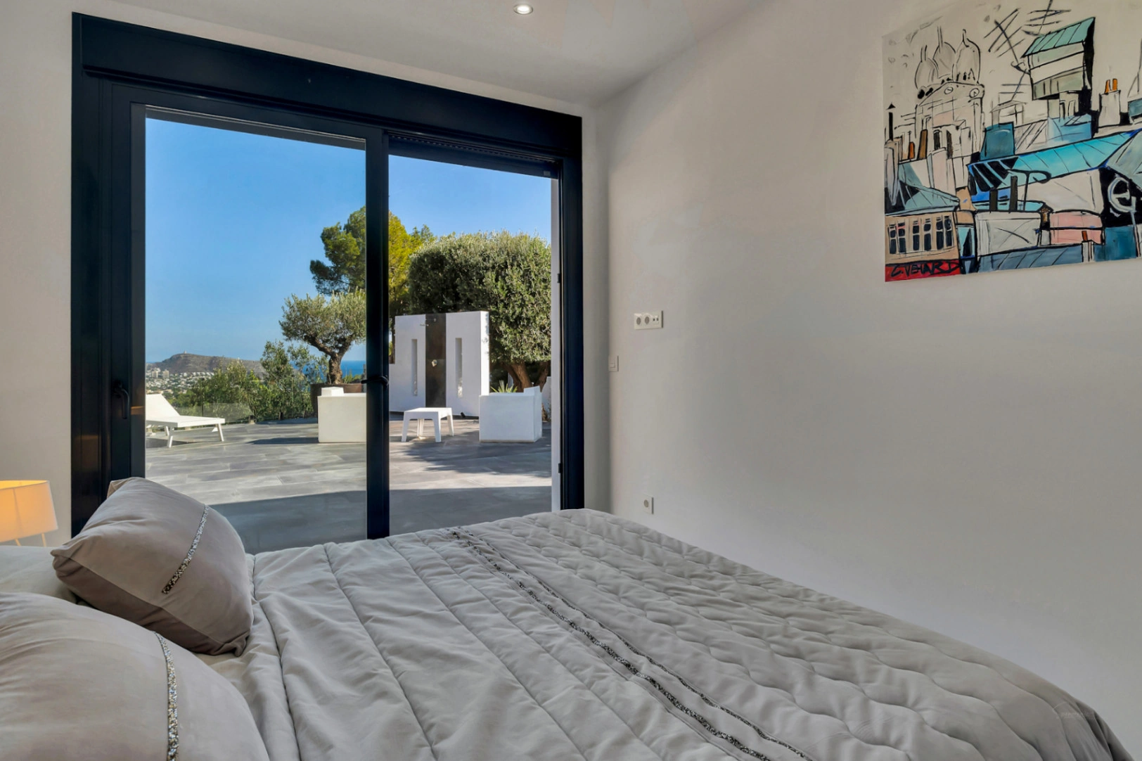 Indrukwekkende villa met panoramisch uitzicht op zee nabij Moraira