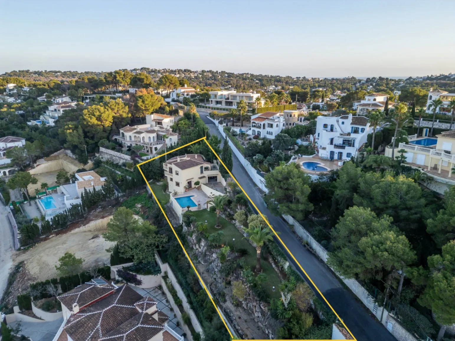 Villa a la venta con impresionantes vistas al mar