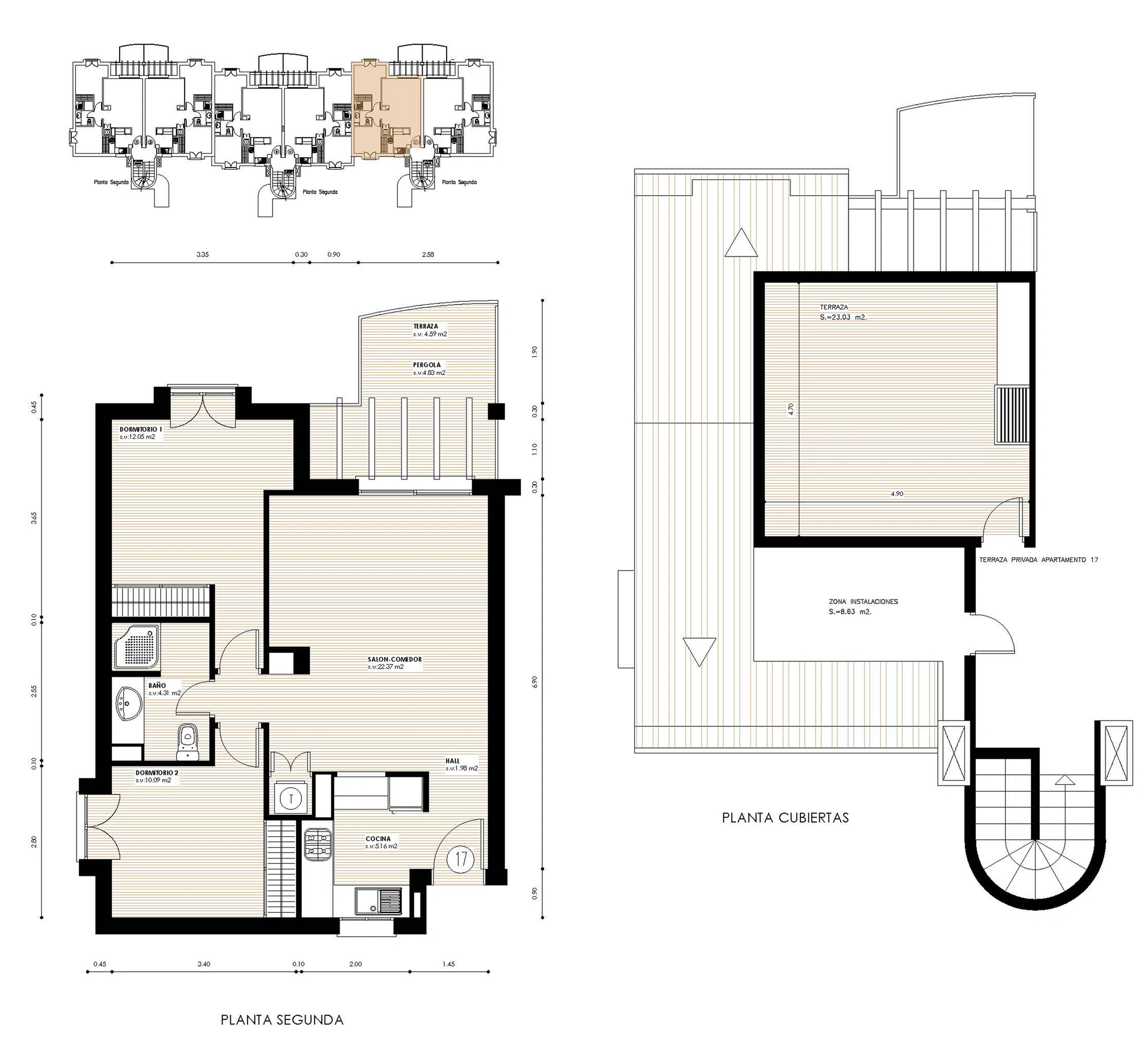 Penthouse en venta en Denia