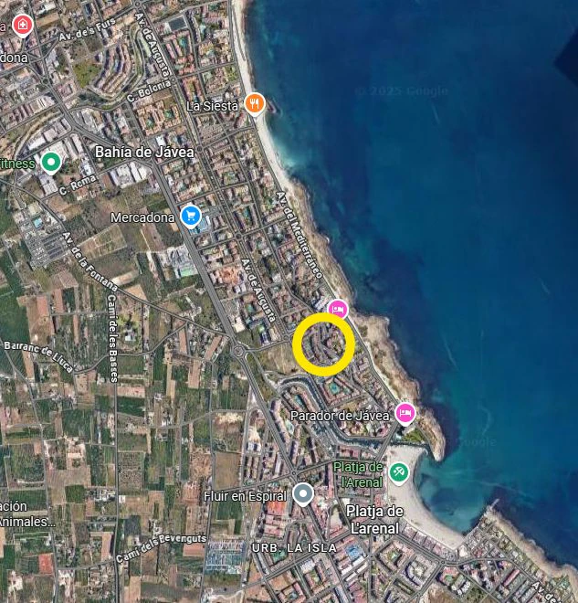 APARTAMENTO CON VISTA AL MAR EN VENTA EN JAVEA