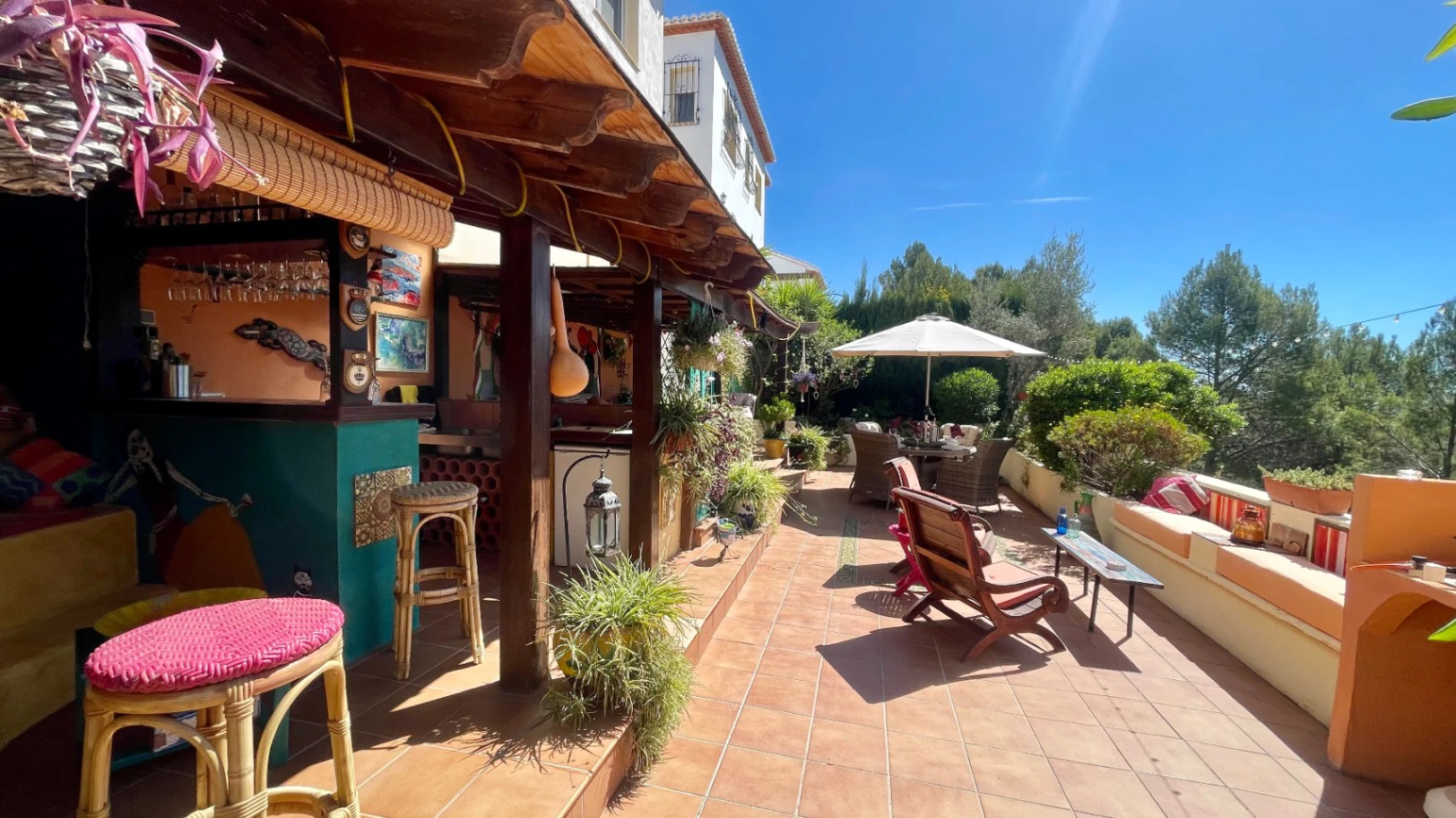 Villa te koop in Benigembla: Frontlinie met prachtig uitzicht